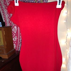 bodycon dress - red